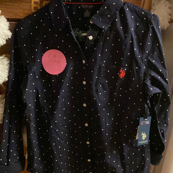 Women’s US Polo Association Button Down Shirt - Picture 5 of 10